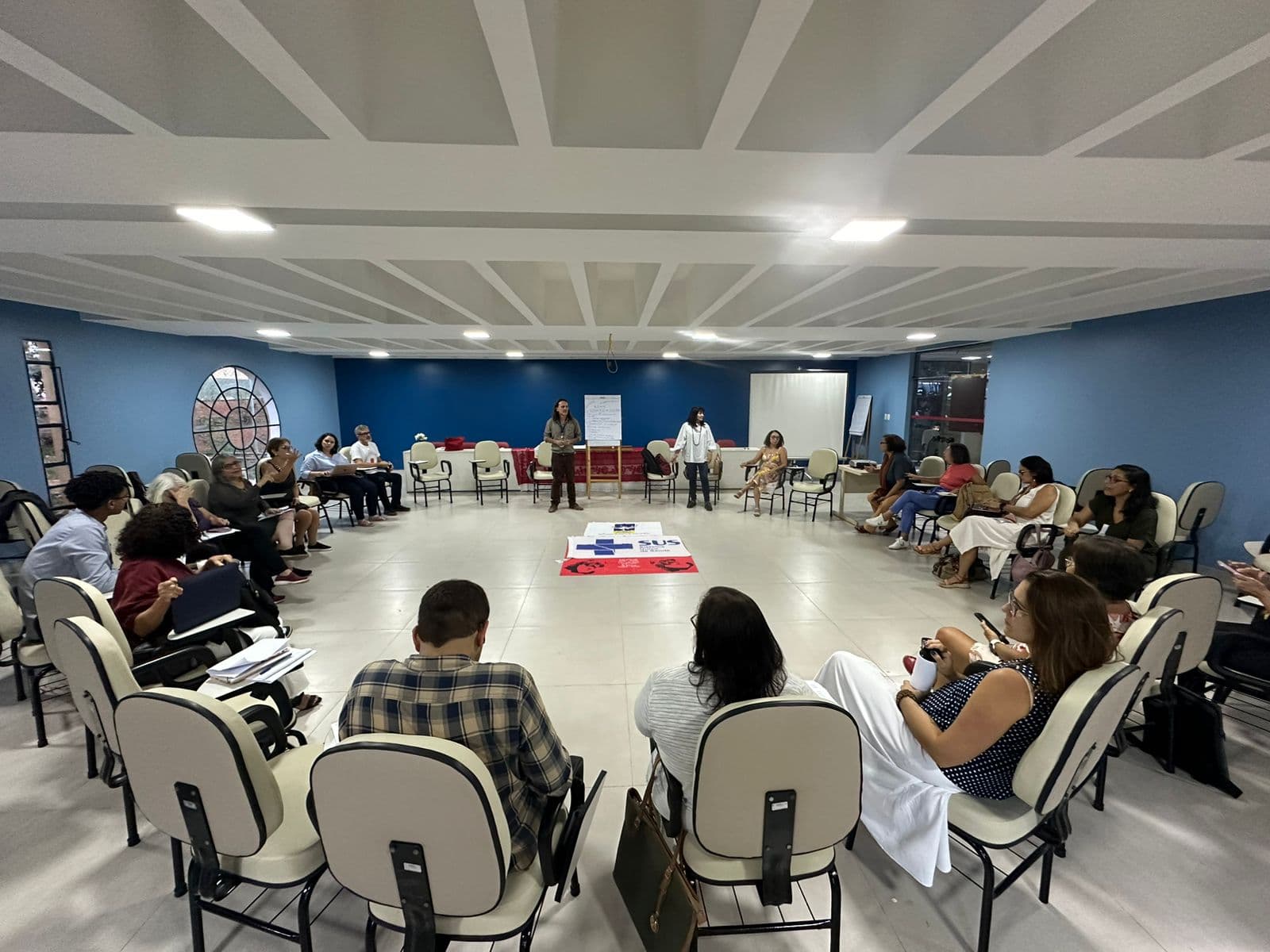 Outra foto da primeira oficina