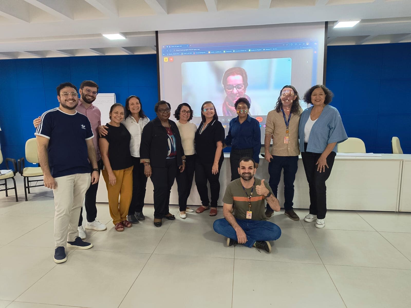 Foto da segunda oficina